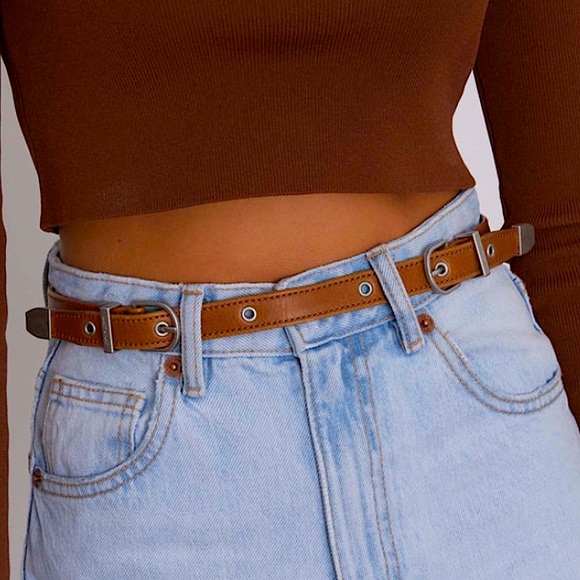 Matt & Nat Accessories - NWOT: MATT&NAT Vegan Leather Dolly Belt in Chili Brown